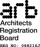 ARB registered architect, registration number 088216J